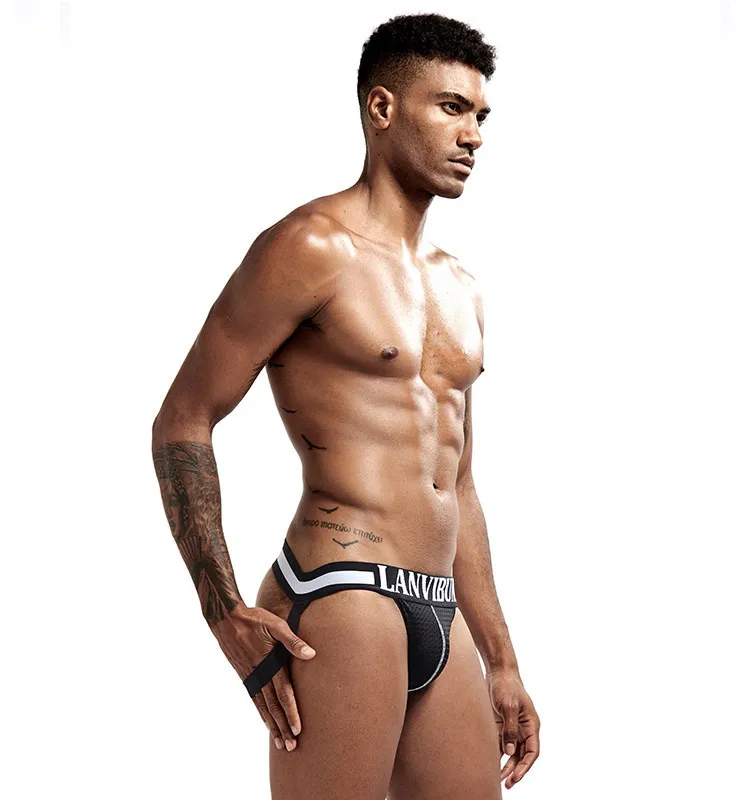 top quality mesh nylon mens thong underwear sexy