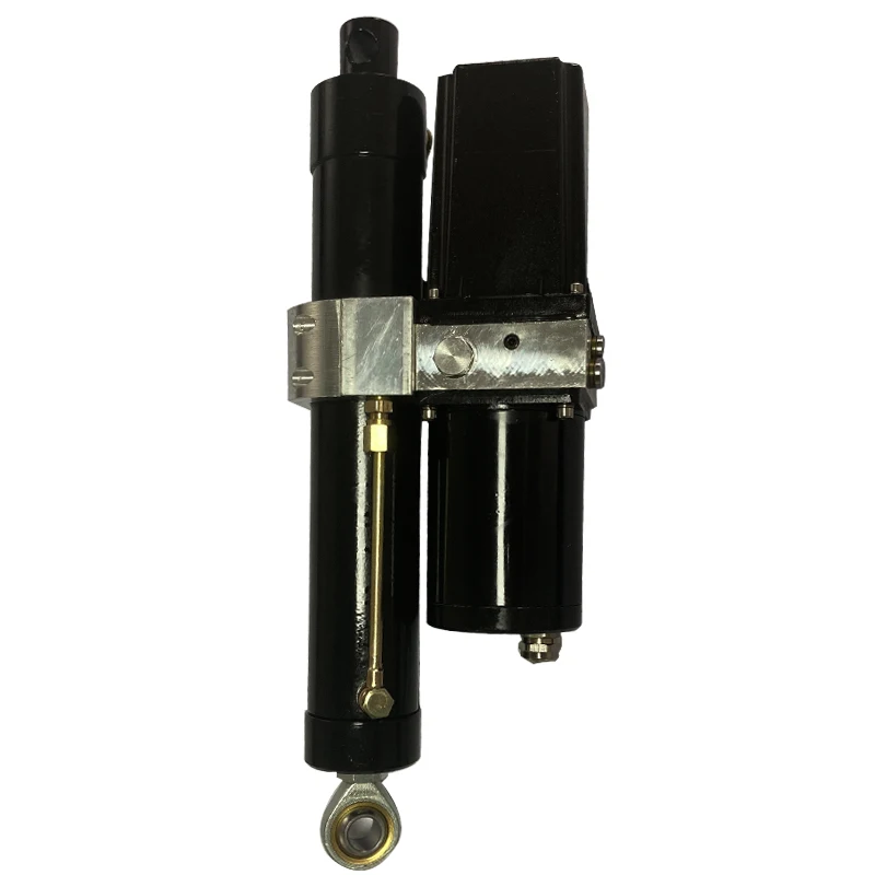 18000N  Mini small push rod 200mm stroke DC electro hydraulic linear actuator for lifting equipment