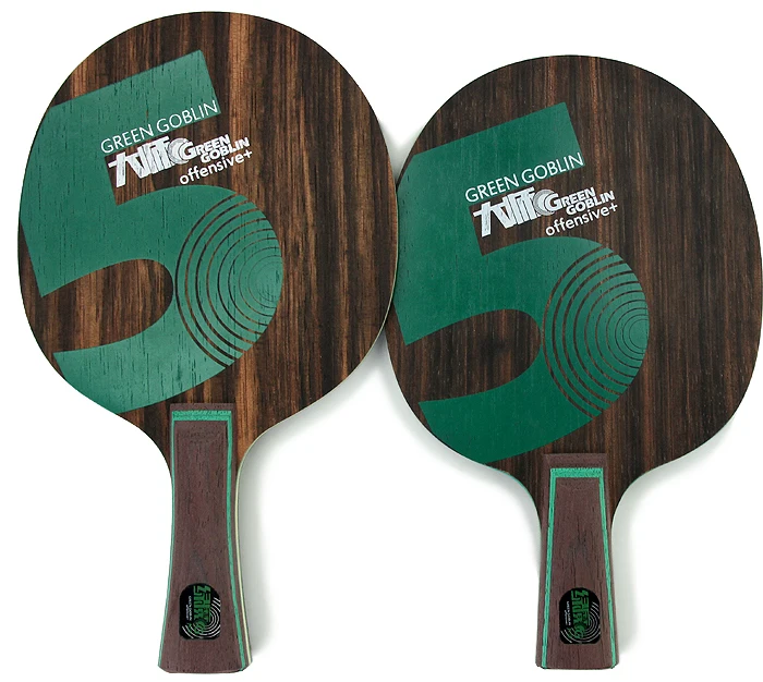 good looking high quality nice price pure wood 5 ply729 Friendship green goblin 5  table tennis blade