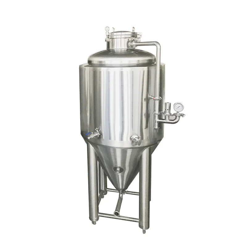 100L 1BBL micro beer ferment craft fermentation tank with jacket beer brewing system