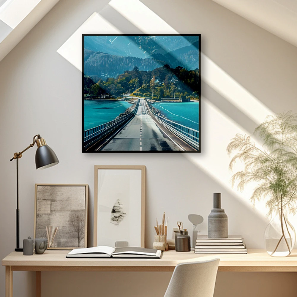 Square display digital art display industrial square lcd tft monitor for gallery