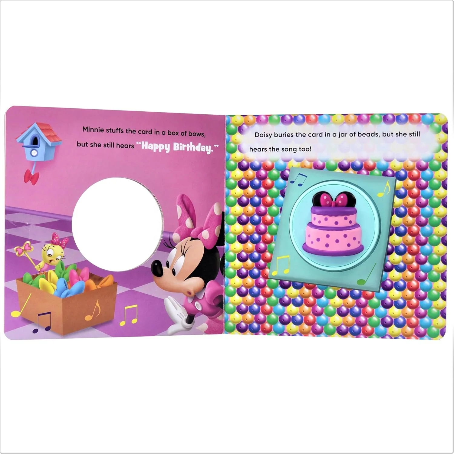 Happy Birthday Surprise Squishy Button Sound Book Satisfying Tactile and Sensory Play children sound book