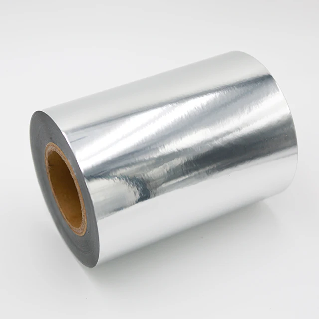 Factory price Customized Silver  Label PET Film Silver PET Sticker