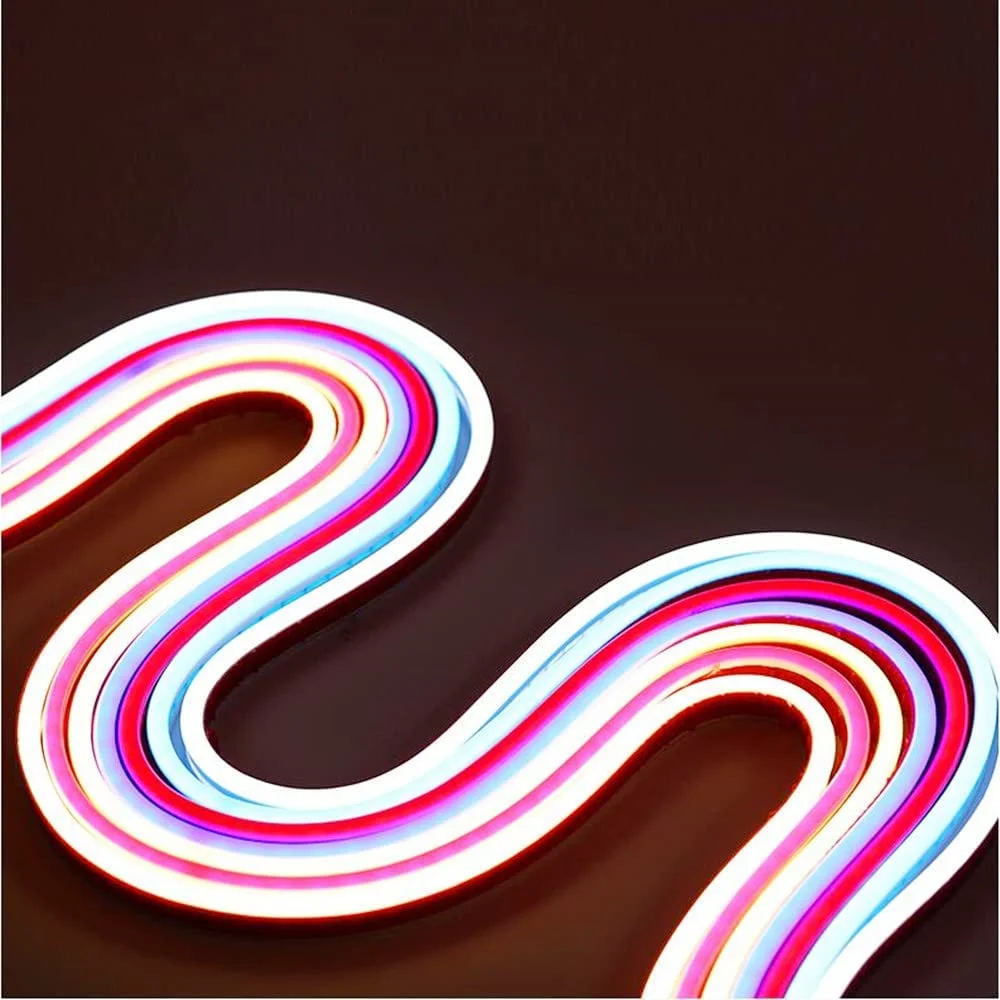 Silicone Tape Light IP65 Decorative Rope 110V Custom Neon Lights Strip Flexible Led Neon Light
