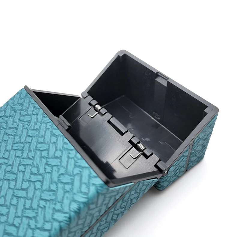 XY105CCP09 New Design Cigarette Case Household Straw Design 20pcs Capacity Cigarettes Tobacco Smoking Accessories