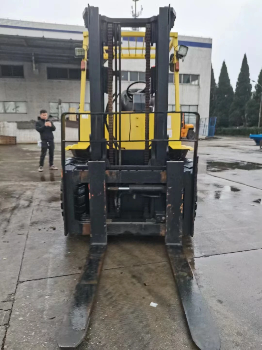 Вездеходный вилочный погрузчик hyster 5 00 Montacargas 2 тонны 3 тонный с CE