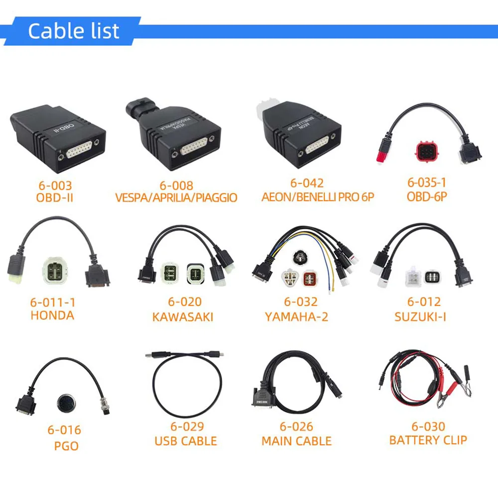 OBDEMOTO-200 диагностический сканер OBD для мотоцикла японские бренды Honda Yamaha Suzuki OBD2