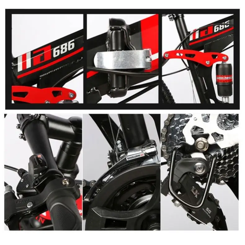 BK002 Mountain Bike 26 Inch 21 Speed With Double