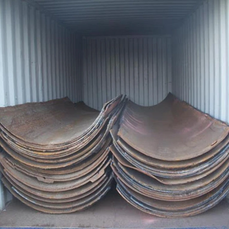 
Cut Half Moon Metal Scrap / Scrap Pipe With Moon Cutting / Half Moon pipes scrap 