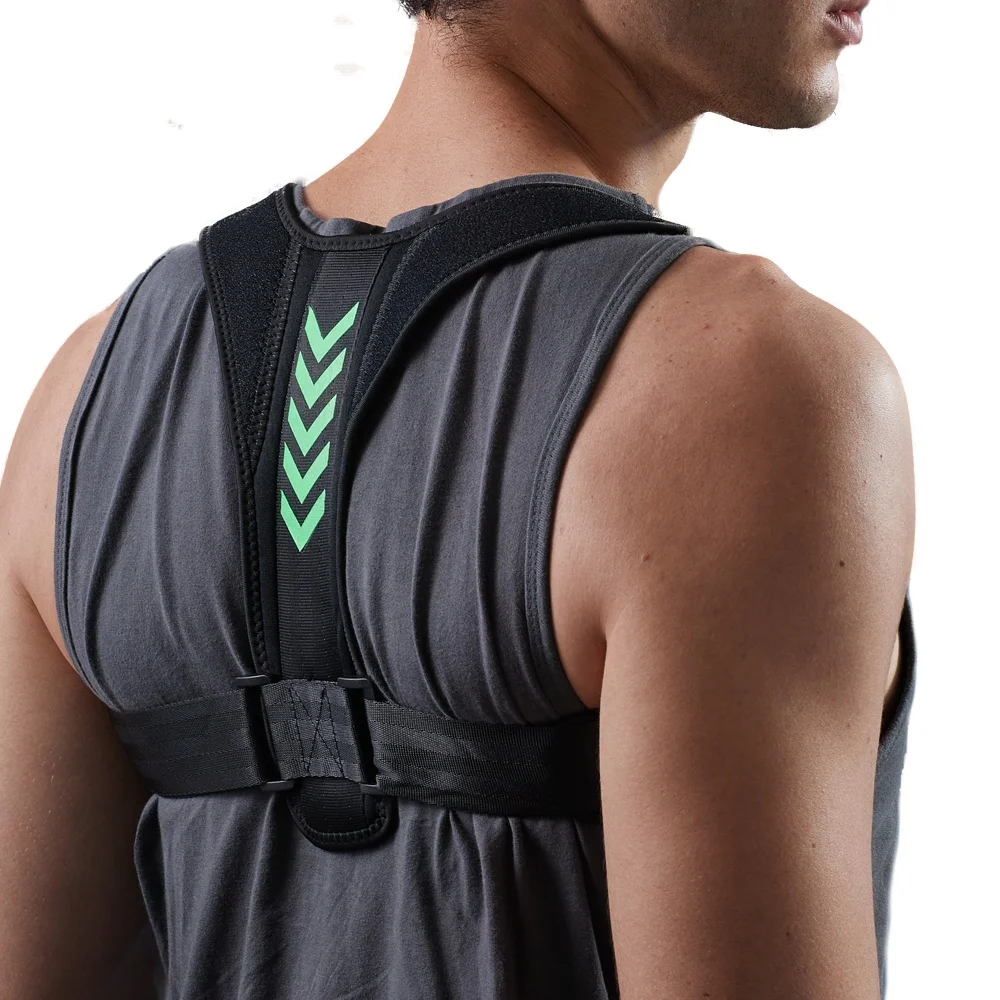 Wholesale Custom Logo Breathable Upright Shoulder Belt Upper Back Support Posture Corrector
