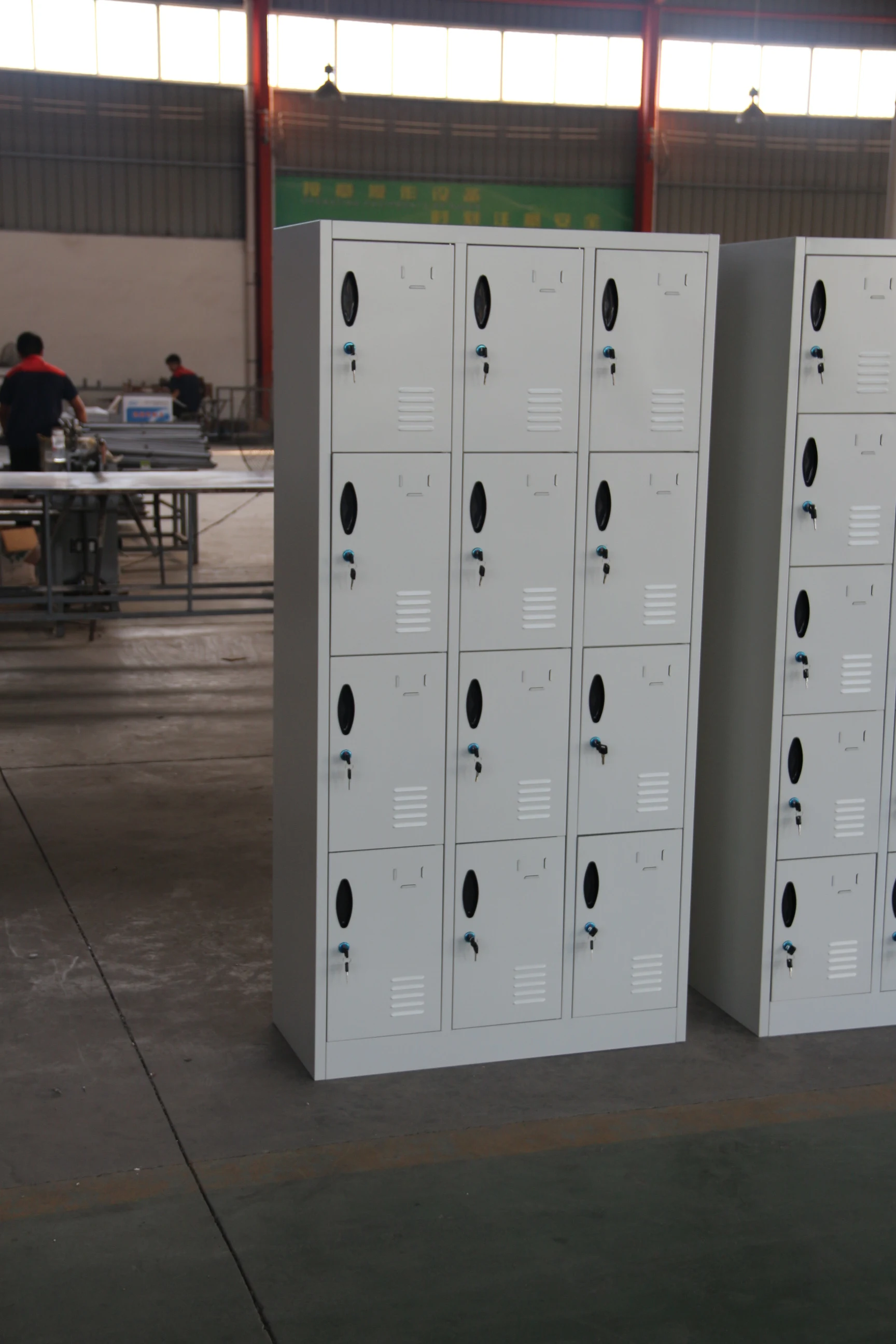Metal locker cabinet 24 doors for gym steel commercial clothes storage locker
