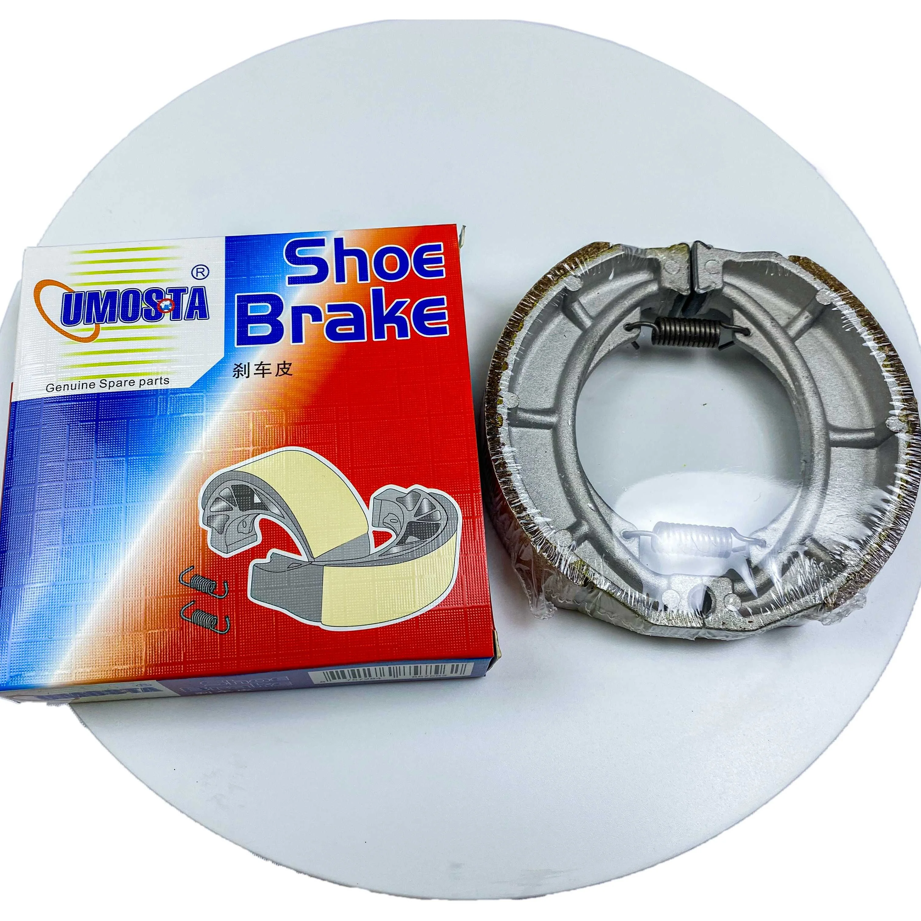 High quality Motorcycle spare parts with good price  shoe brake GN125 brake shoe Indian BOXER 100 CC stock and famous brand