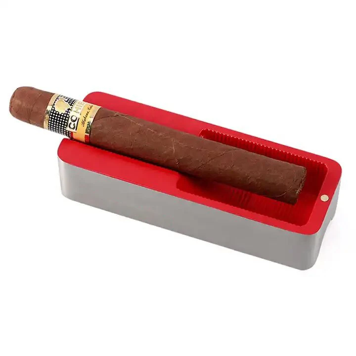 Top Trending Modern Design Ashtray Cigarette Holder Ash Tray For Home Office Bar Indoor and Outdoor Square Shape Cigar Ashtrayy