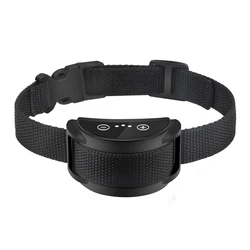 Static Shock Rechargeable Dog Bark Stop Collar Anti Barking Collar Anti Bark Collar Device For Dog