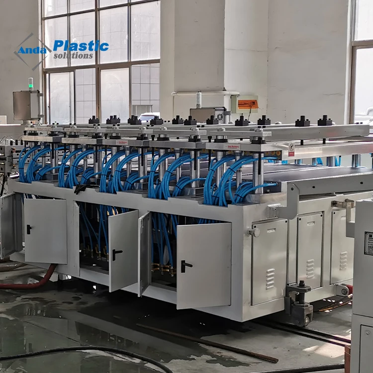 Automatic WPC Foam Board Sheet Production Line Plastic Machine