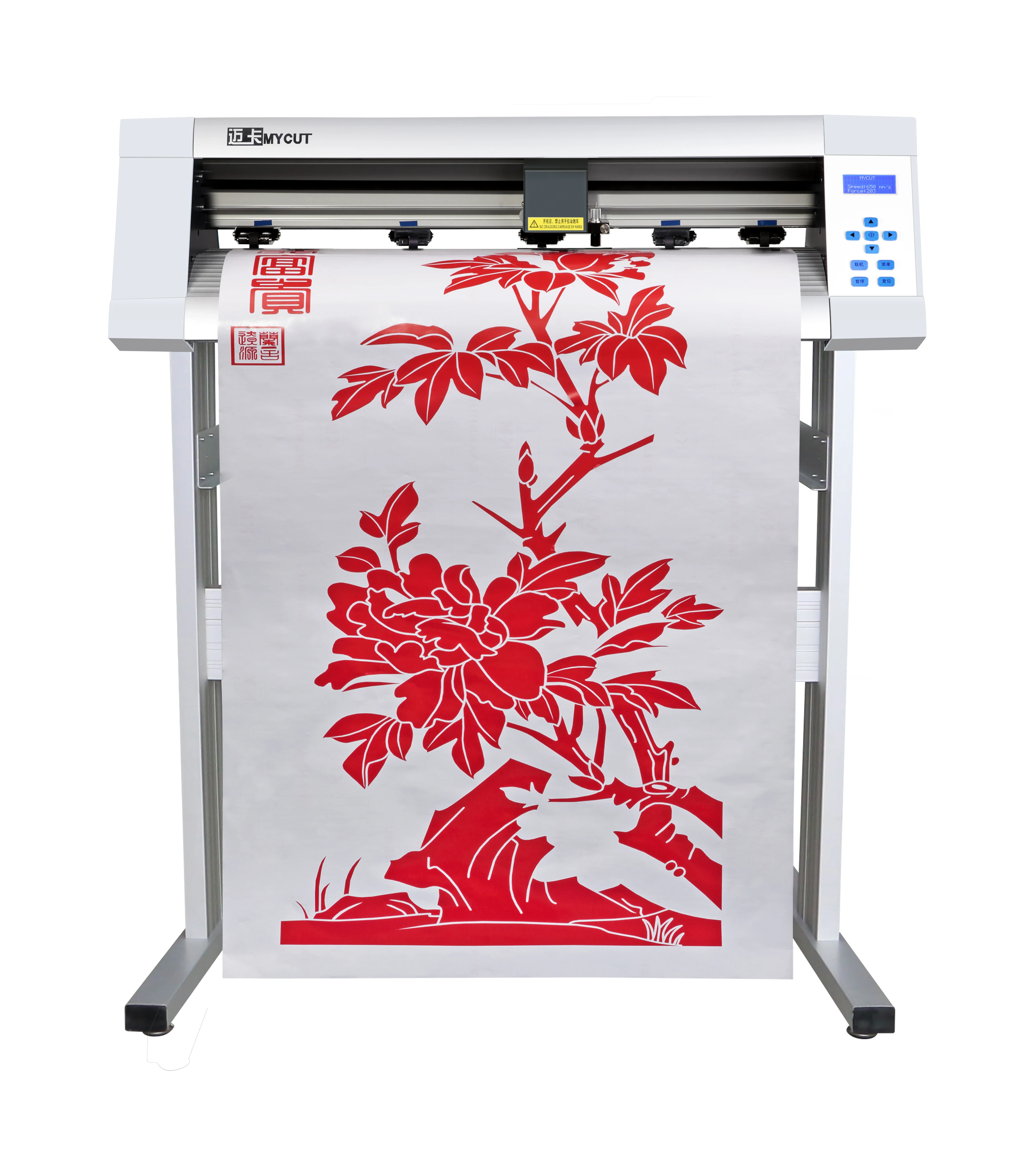 Mycut MC630 730mm Max Cutting Width CCD Camera Contour Vinyl Cutter Graph Plotter at Manufacturer Price