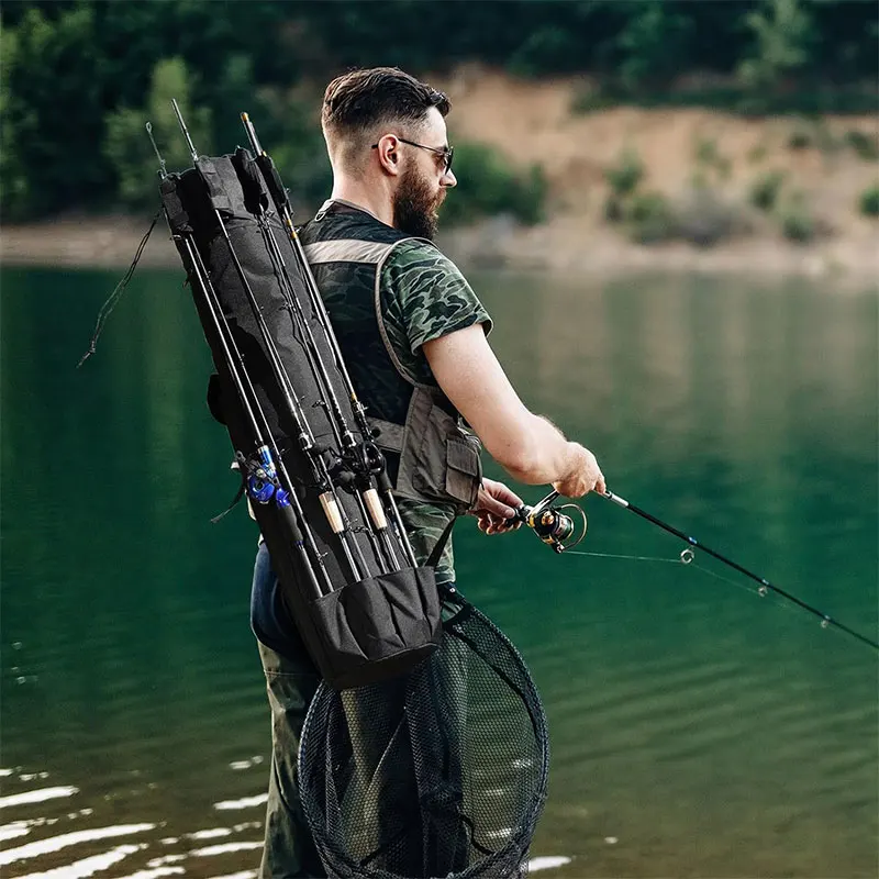 Manufacture Wholesale High Quality Durable Boating Portable Ocean Lightweight Outdoor Travel Camping Fly Fish Rod Pack