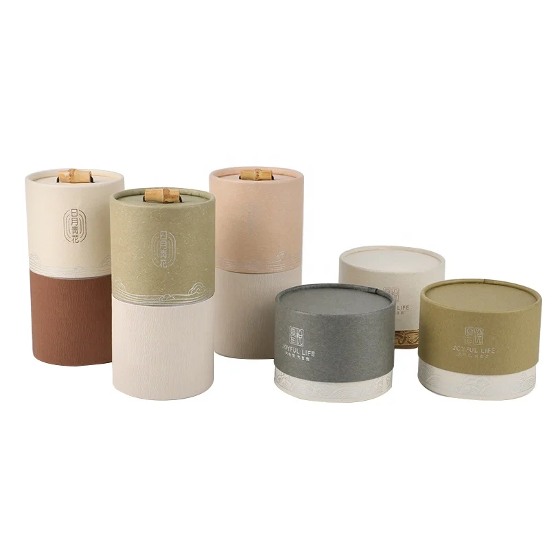 Wholesale Cylinder Tube Boxes 250g 500g Jar 180ml 280ml 350ml Bottle Honey Box Packaging Custom Gift for