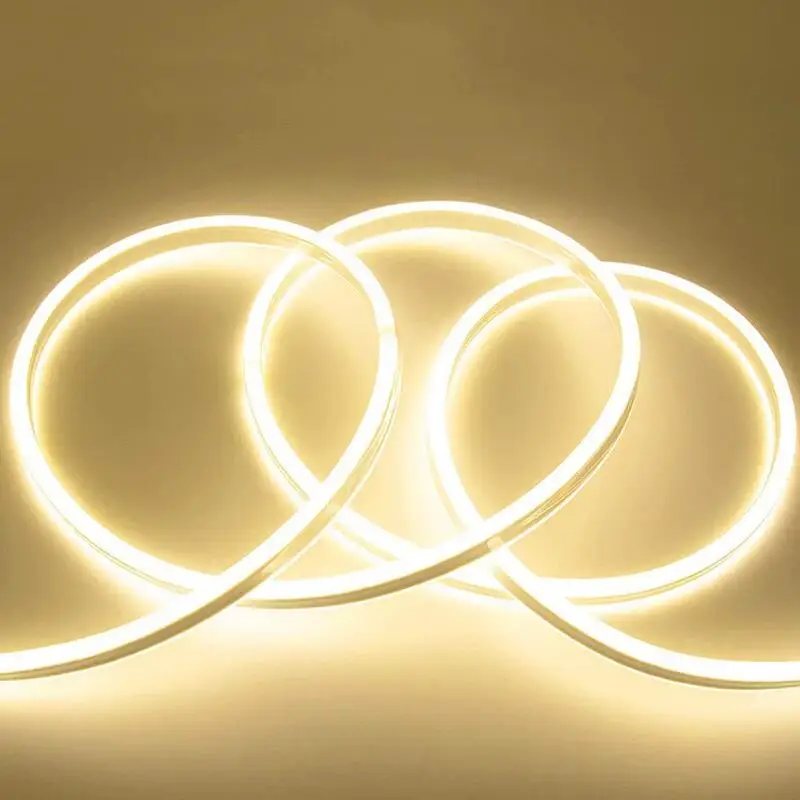 High Quality Custom 220v Indoor Decorative Rgb Flexible Pvc Waterproof Ip65 Led Strip Neon Light