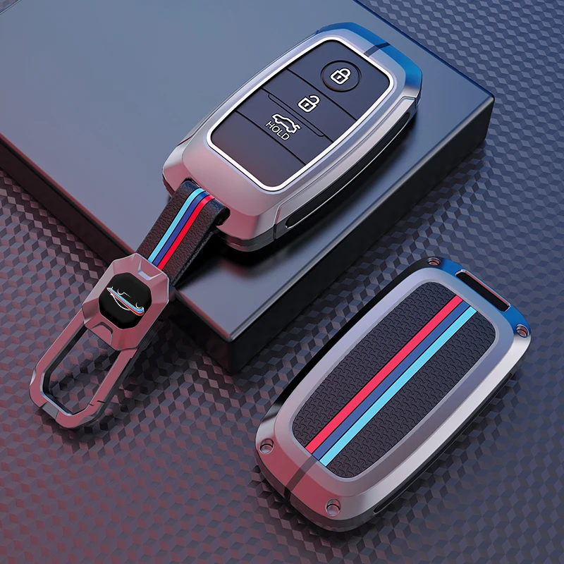 Luxury Car Accessories  Mental Silicon Car Key Cover Case For KIA Sorento 2012 2015