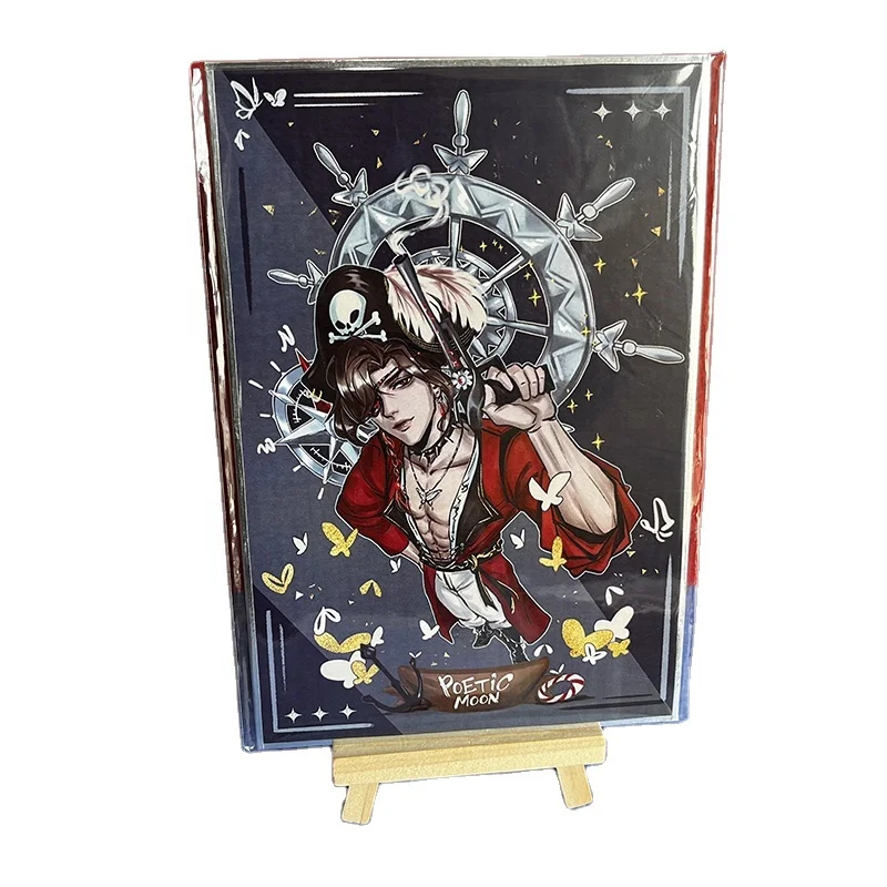 Иллюстрация, карта подписи, индивидуальная бумага, художественное ремесло Shikishi доска с серебряной/Золотой границей