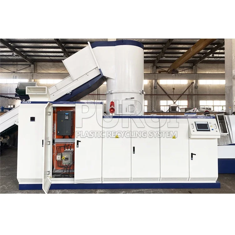 PURUI Factory Waste BOPP Film Pellets Plastic Extruder Machine