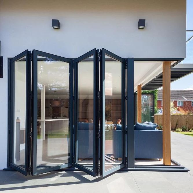 WEIDUN High quality broken bridg aluminum folding Courtyard security Convenient and aesthetically pleasing Support customization