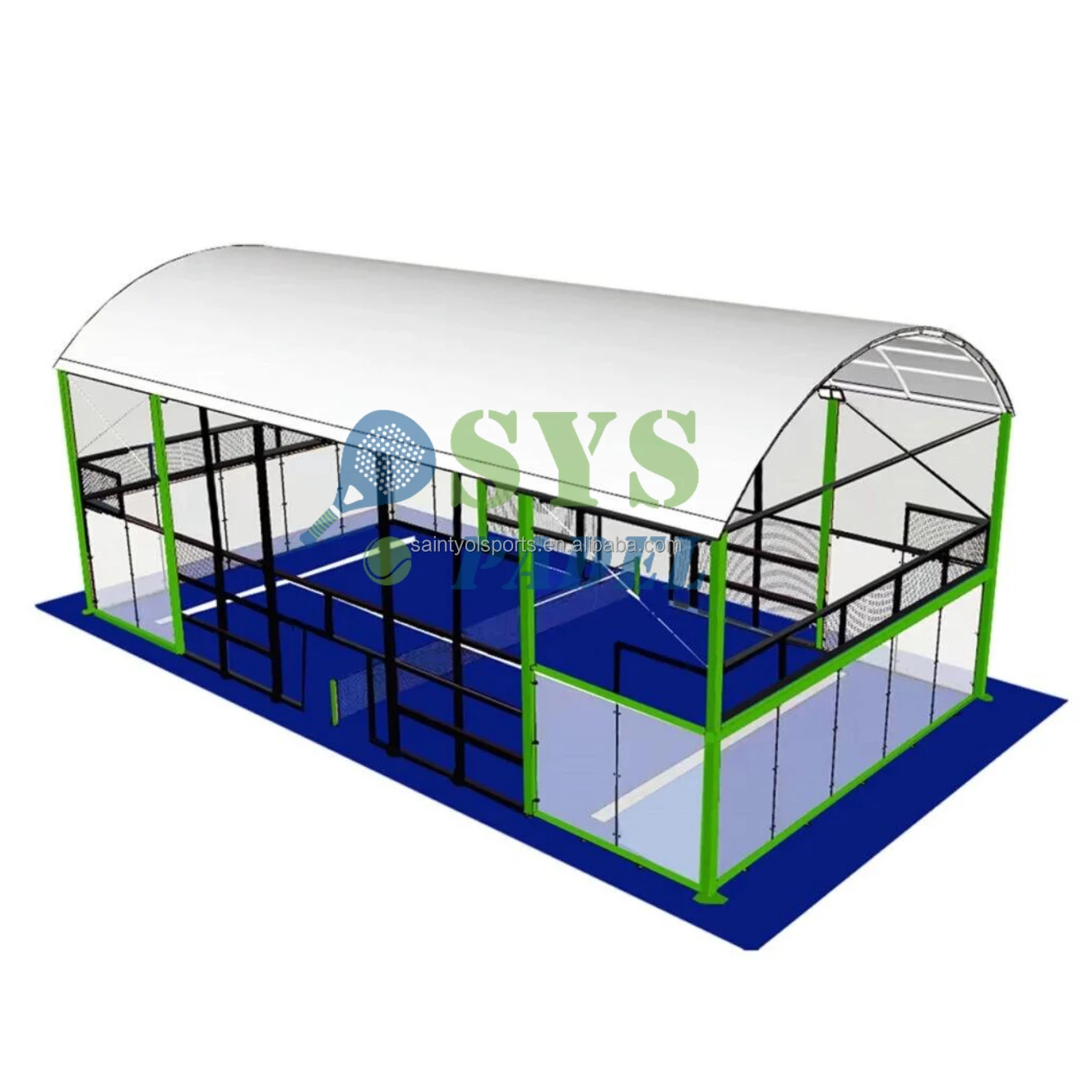 Non-Shrinking Professional Padel Tennis Court Equipment Supplier Padel Tennis Court for Indoor or Outdoor Paddle Tennis