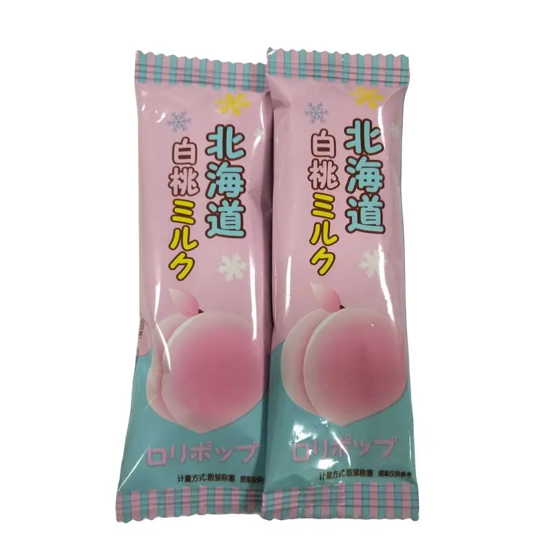 
Manufacturer Wholesale Straight Hair Casual Snack Japanese Fruit Flavour Milk Sticks Lollipop Candy 