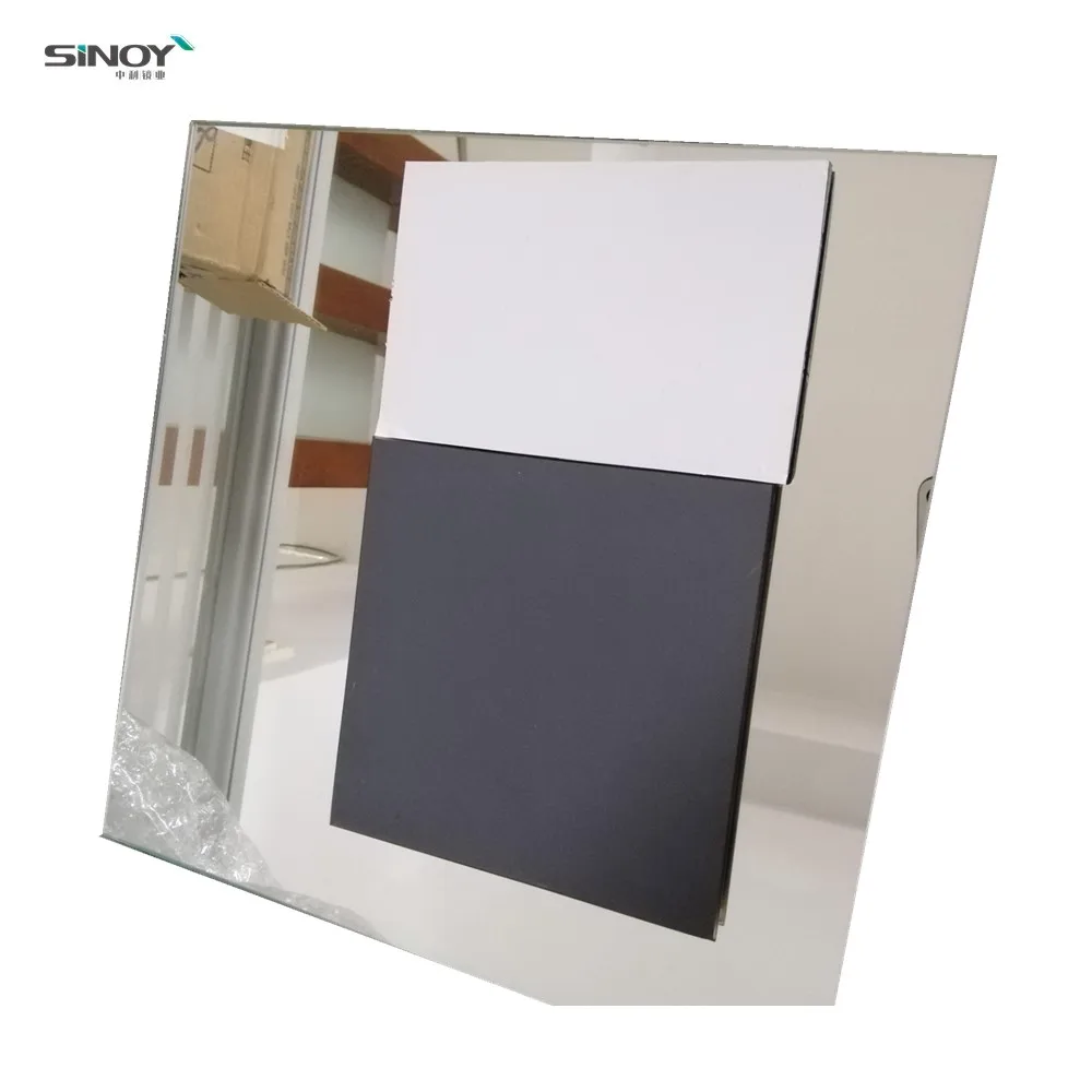 4mm 5mm large sheet factory direct sales mirror ornate silver mirror with CAT film