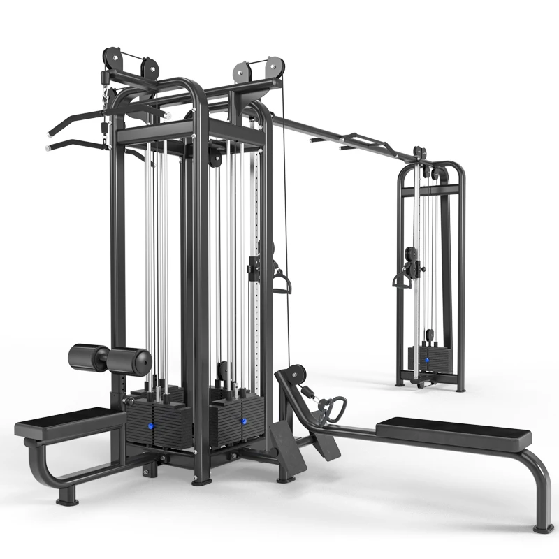Multi function gym equipment 5 station strength training machine