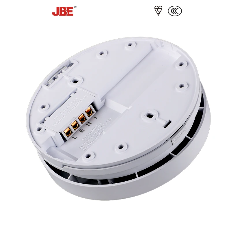Best Selling Smoke Only Wired Network Smoke Detector 10 Years Smoke Alarm Hard Wired 10 Years Ac Power With Battery Back Up