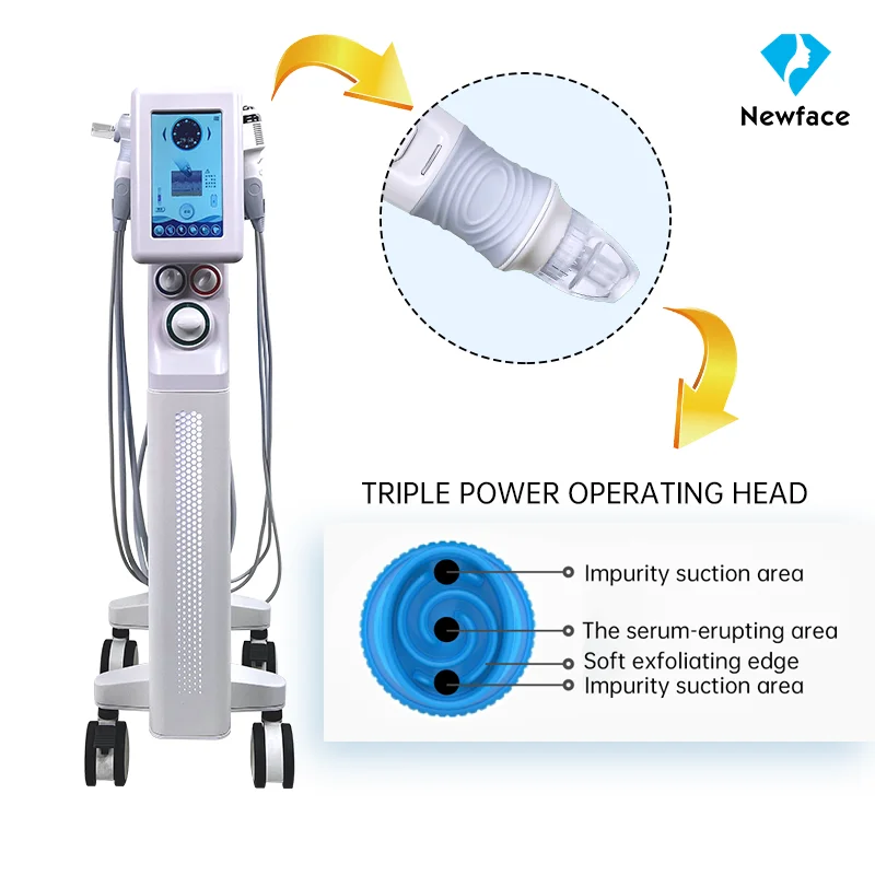 NewFace Top Quality Multifunctional Facial Clean Hydro Dermabrasion Face Skin Machine Rejuvenation Hydra Beauty Salon Equipment