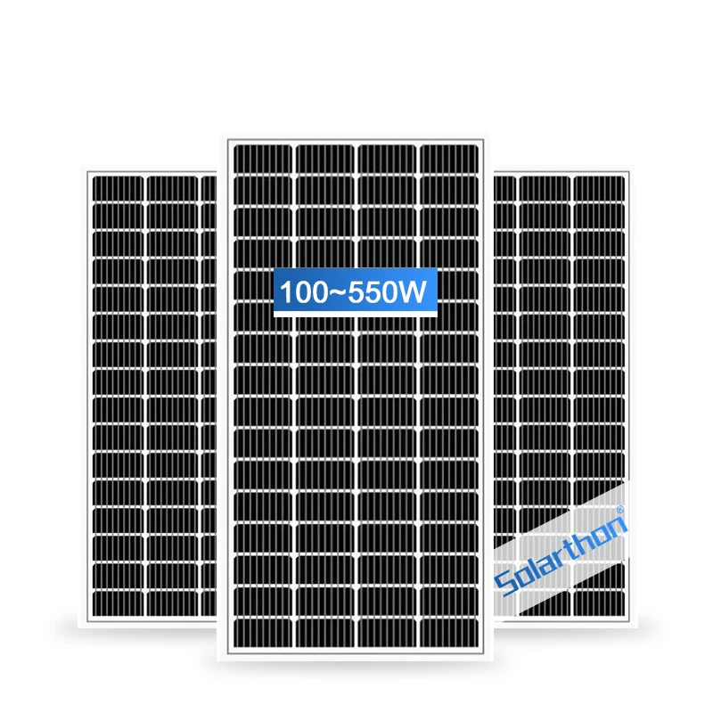 Solarthon Solar Panel 100 Watt 150W 200W 240W 300W 350W 420W 550W Solar Panel