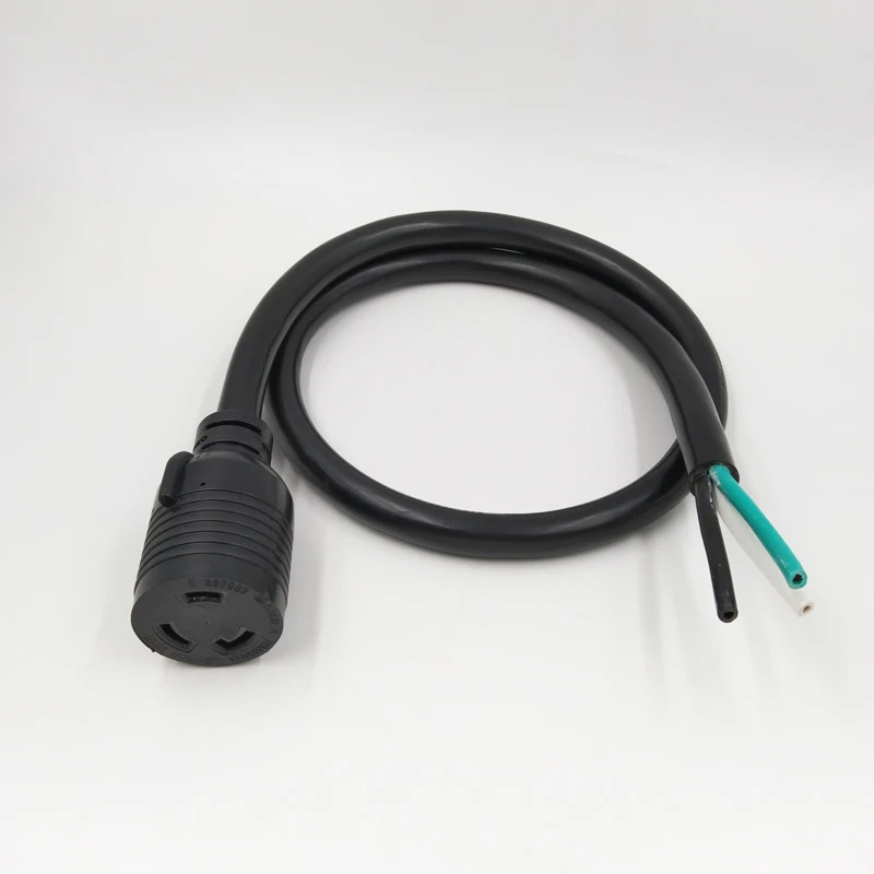 30A twist lock L6-30R power cord for generator
