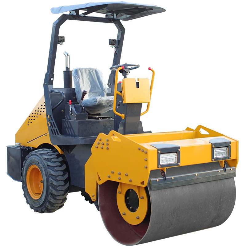3.5 Ton Hydraulic Vibrating Single Drum Road Roller Cheap Price Road Machine Roller For Sale China Machinery Road Roller