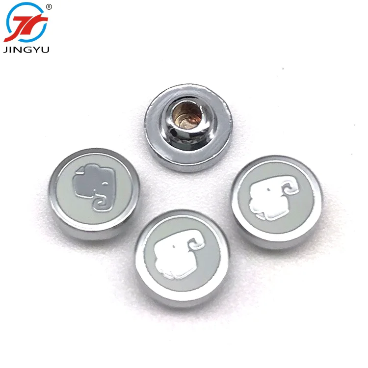 Wholesale Garment Accessories brass leather press studs buttons for jeans