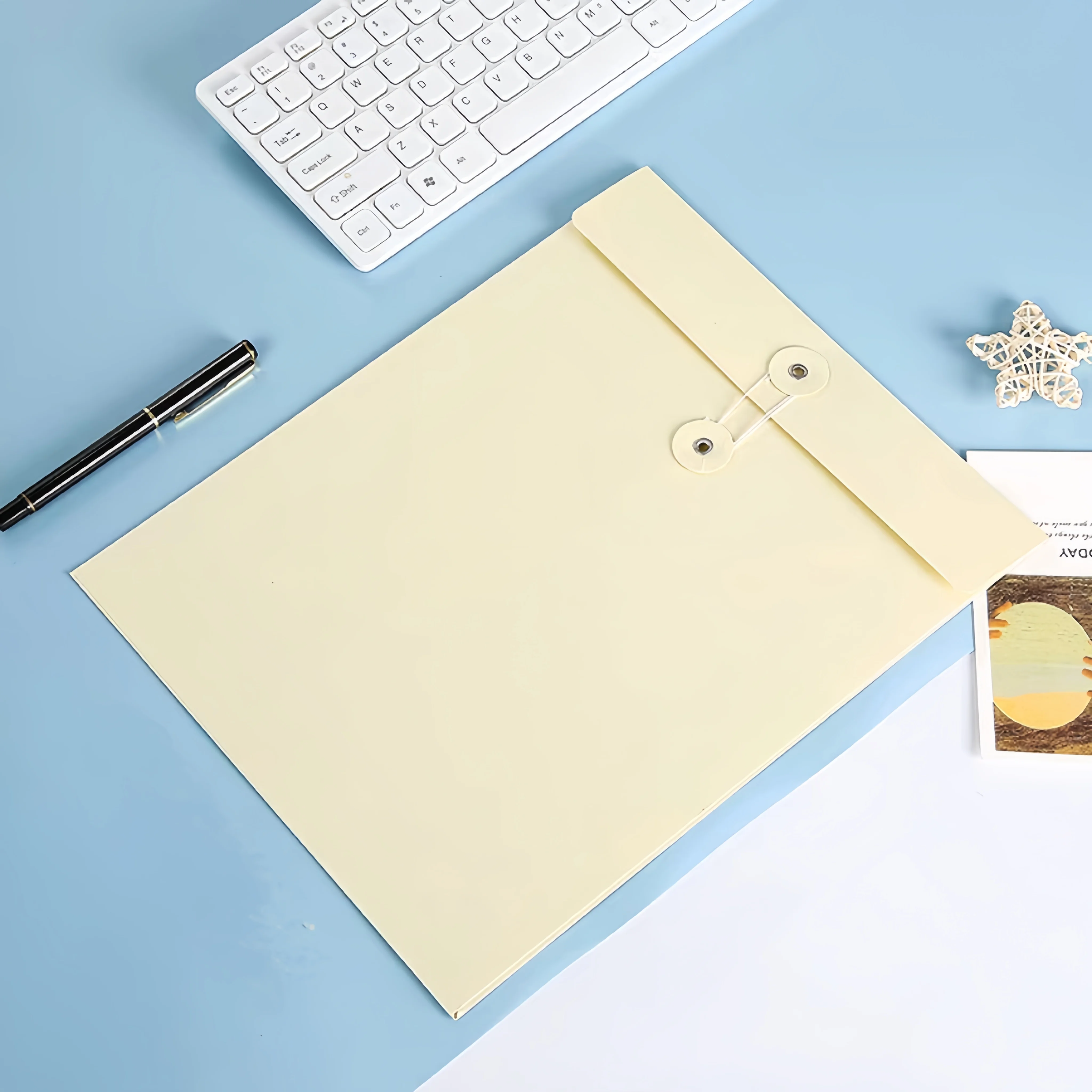 Wholesale Cheap Custom Your Own Logo Making Machine Kraft Paper File Folder Bags For Small Business School