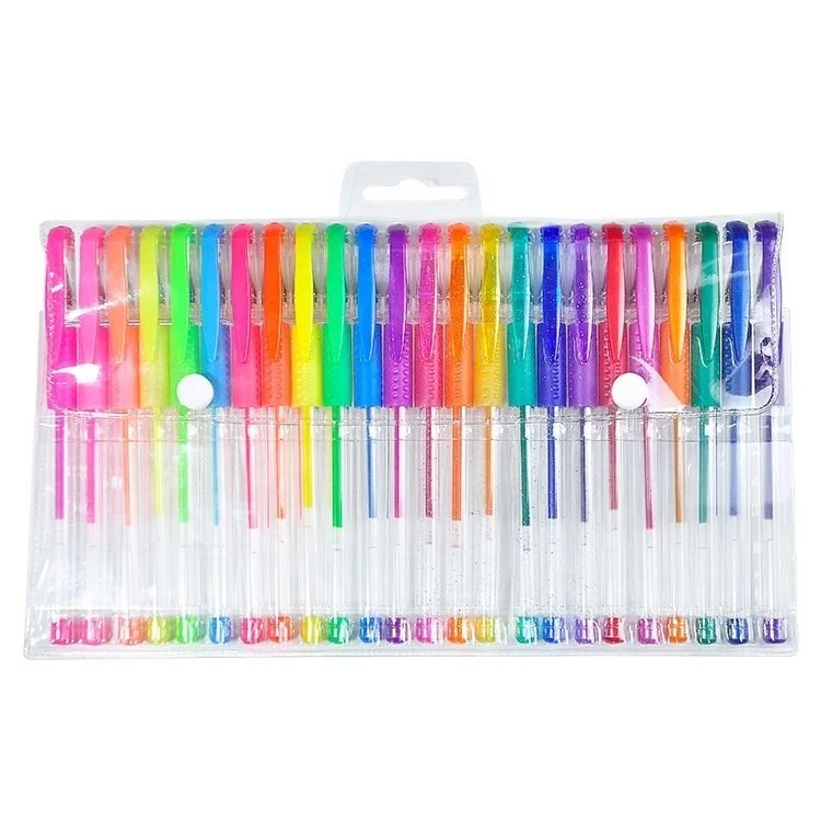 High Quality colourful Gel Ink Pen / 100 gel pen set