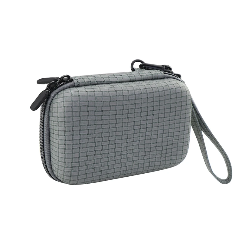 custom logo waterproof travel hard charger hdd storage case eva earphone case