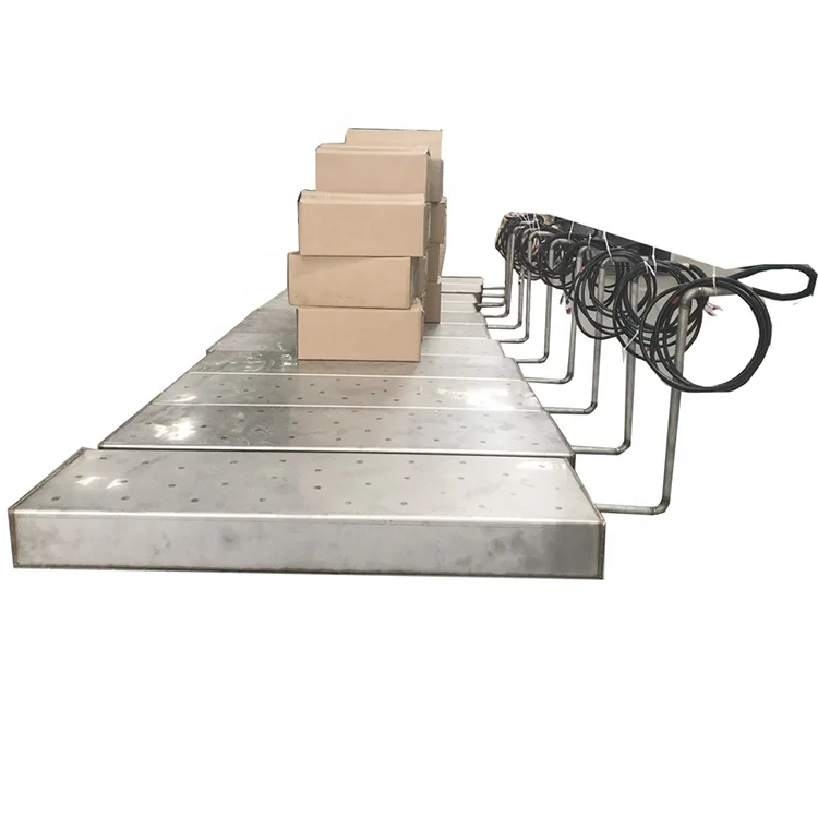 SUS304/316L вход волна вибрационная пластина коробка для промышленной глубокой очистки с ультразвуковым генератором настраиваемый