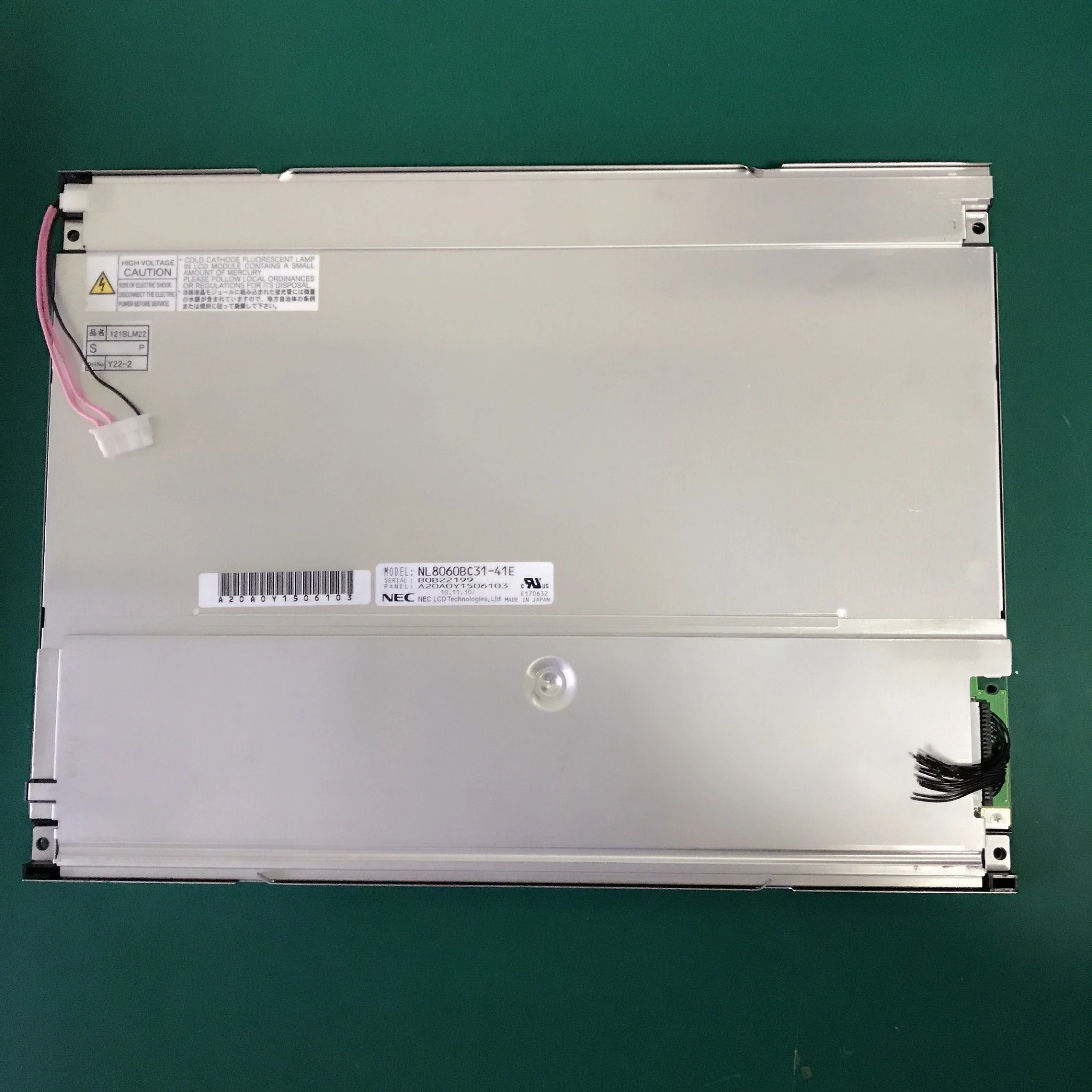 NL8060BC31-42G lcd display screen panel NL8060BC31