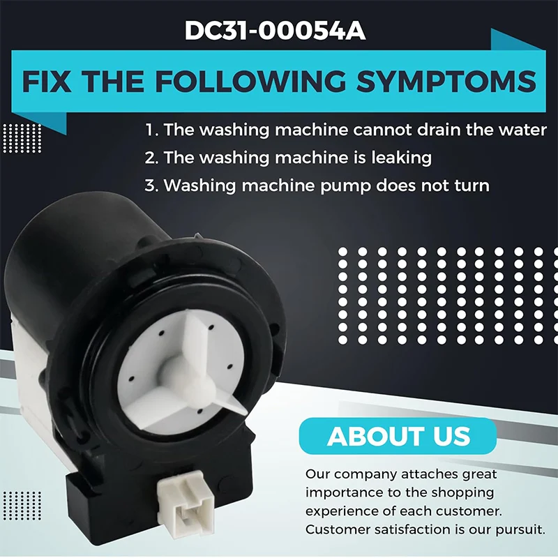 Wholesale Original DC31-00054a Washer Drain Pump Motor fit for Sam-sung Washing Machine replaces DC31-00016A 1534541