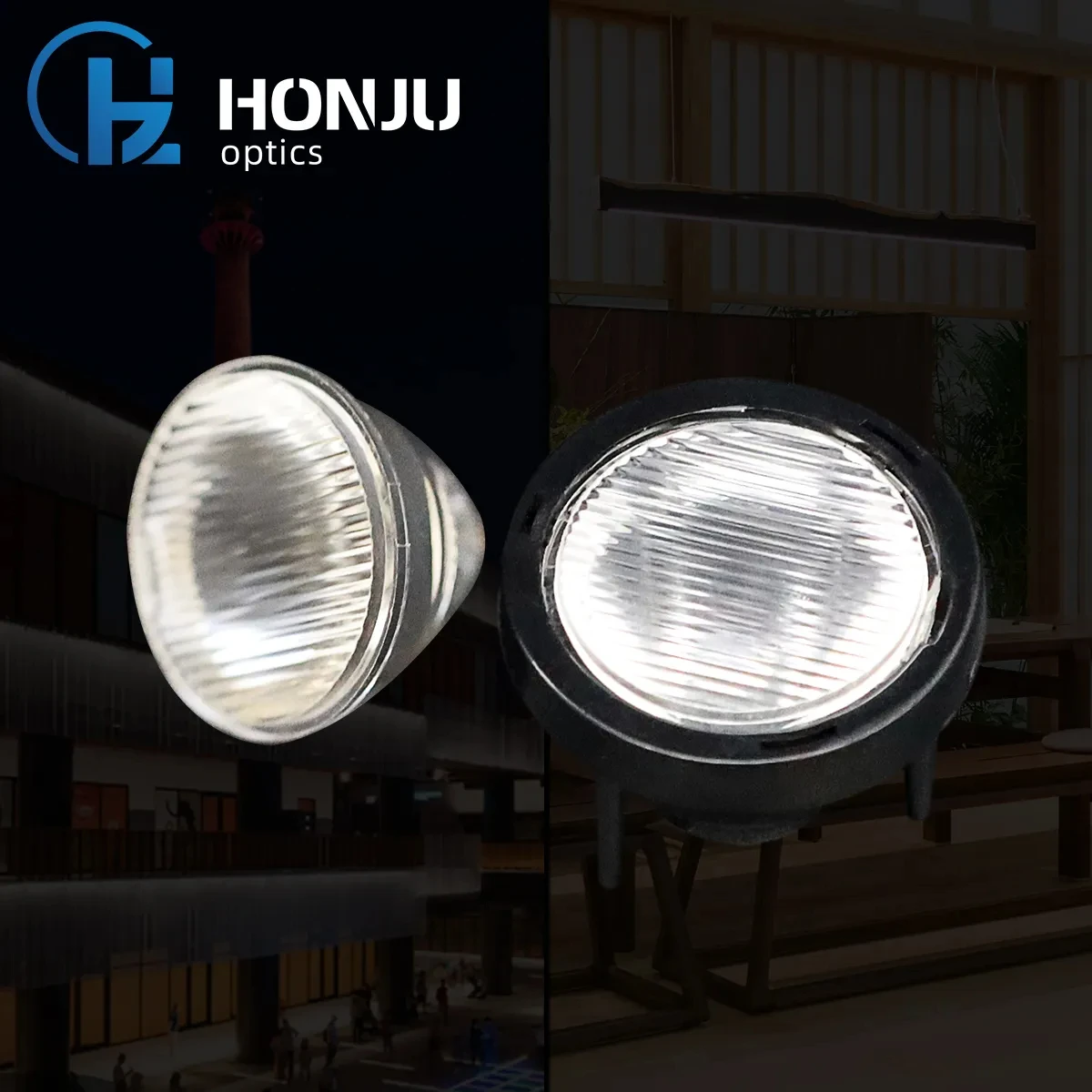 Single Line 193mm LED Light Lens 34 Degree SMD 3030/3535 PMMA Material