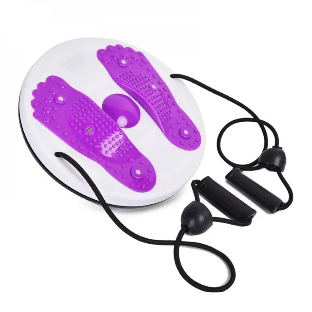 Fat Throwing Machine with Rope Magnet Home Sports Fitness Exercise Equipment Trainer Waist Twisting Disc