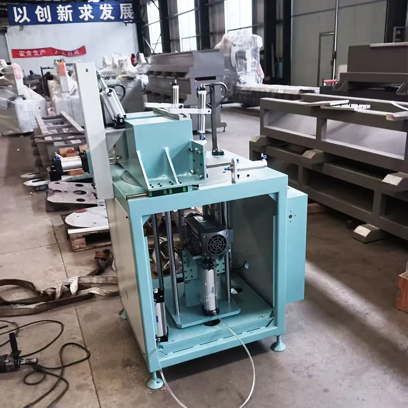 Single Head Automatic Mitre Saw  Arbitrary Angle Cutting Machine PVC UPVC Aluminum Profile Easy Operate Core Motor