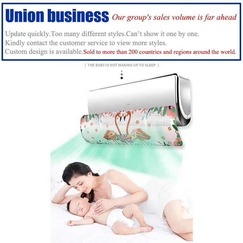 Air Flow Deflector Conditioner New Air Conditional Windshield Adjustable Air Conditioning Universal Wind Deflector Cover Set