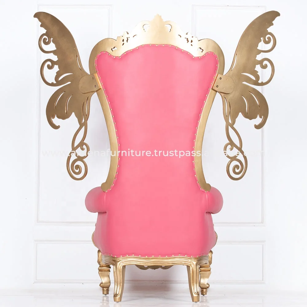 Best Selling Comfortable French Style Throne Chairs for Wedding Parties Banquets & Restaurants Hot Sale Upholstery Living Room