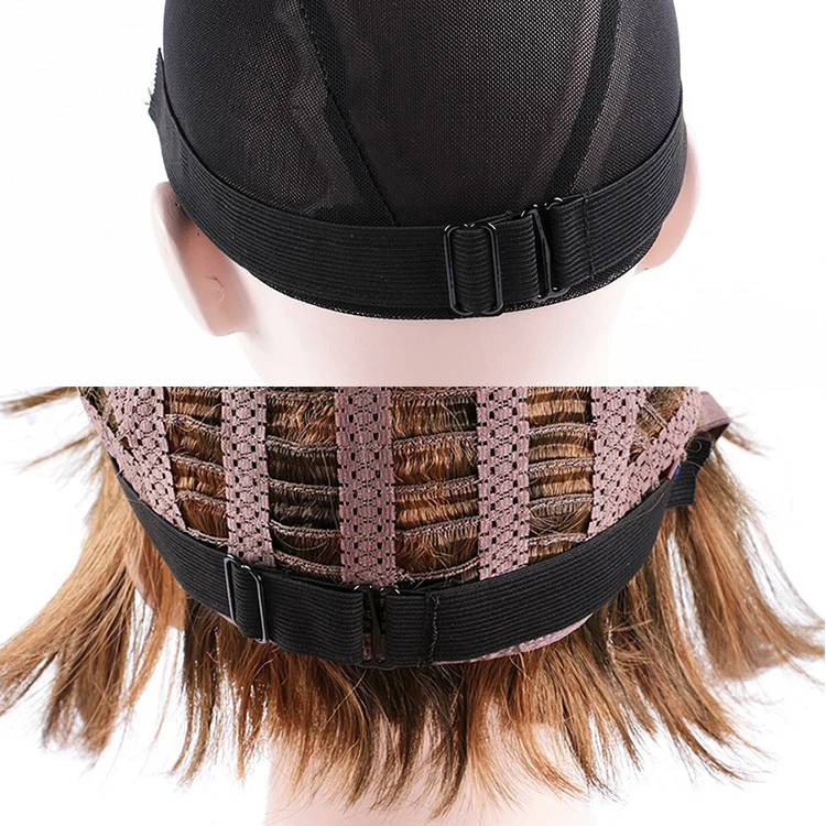 NOAHSIR Custom Logo Adjustable Elastic Wig Band with Black Nylon Webbing Hair Extension Tools for Wigs Making Accessories