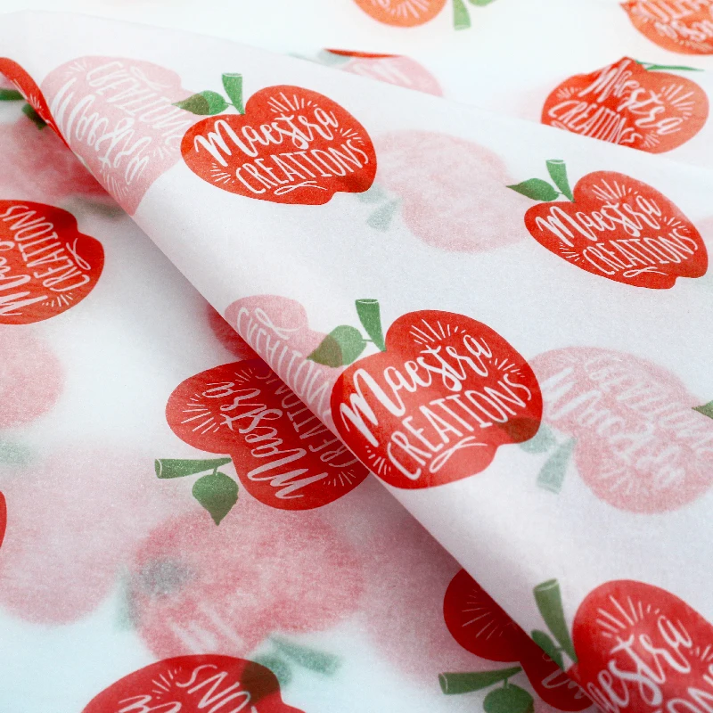 Custom Printed Logo Eco-friendly Gift Wrapping Paper Clothing Tissue Paper